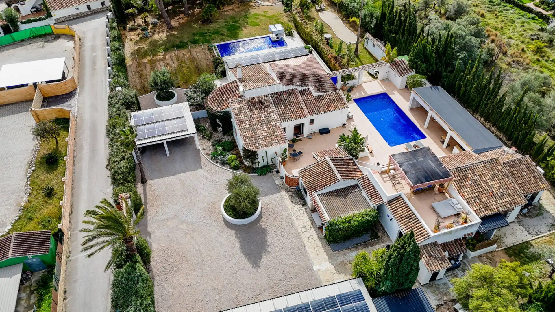 Exterior view of Houses for sale in Jávea / Xàbia  with Air Conditioner, Heating and Private garden