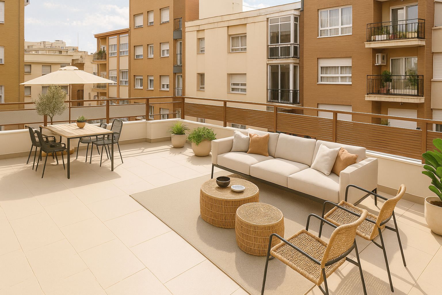 Terraza de Piso en venta en  Albacete Capital con Aire acondicionado, Calefacción y Terraza