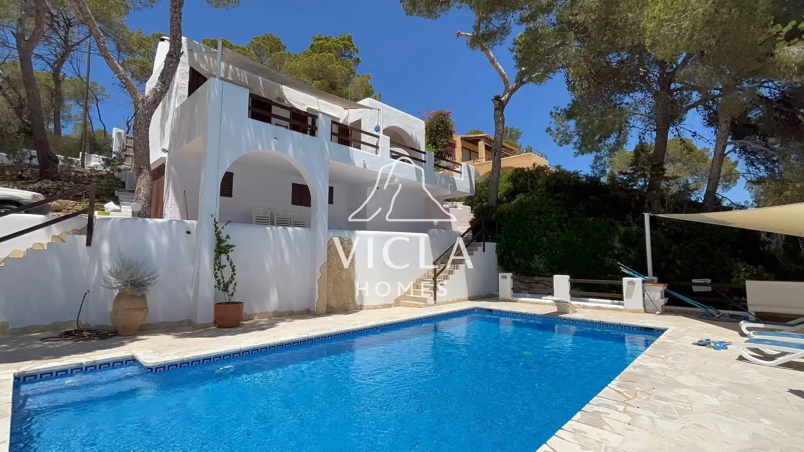 Vista exterior de Casa o chalet de alquiler en Sant Josep de sa Talaia con Aire acondicionado, Calefacción y Terraza