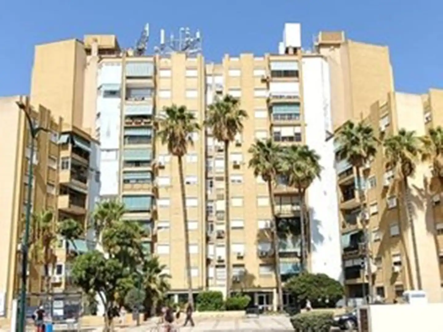 Vista exterior de Piso en venta en Málaga