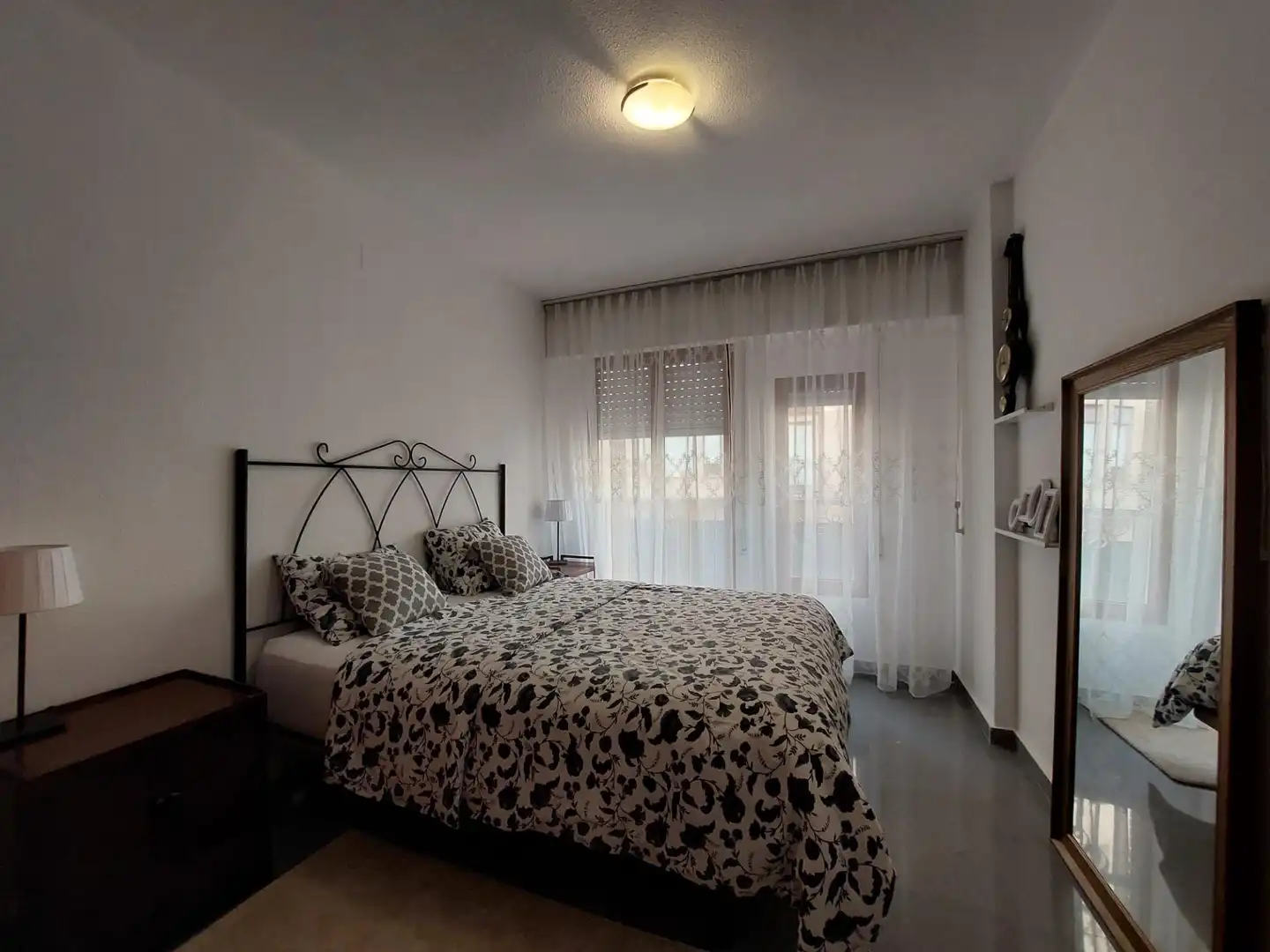 Bedroom of Flat for rent in Alicante / Alacant  with Air Conditioner and Furnished
