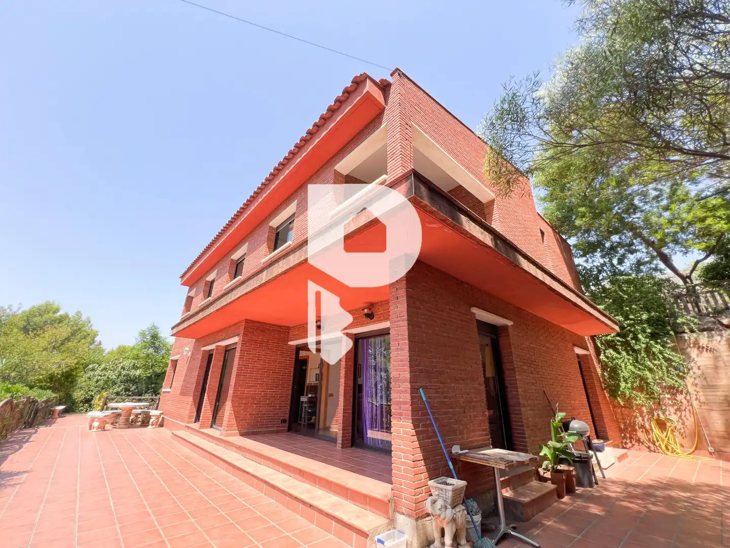Exterior view of Houses for sale in Pallejà  with Heating, Private garden and Terrace