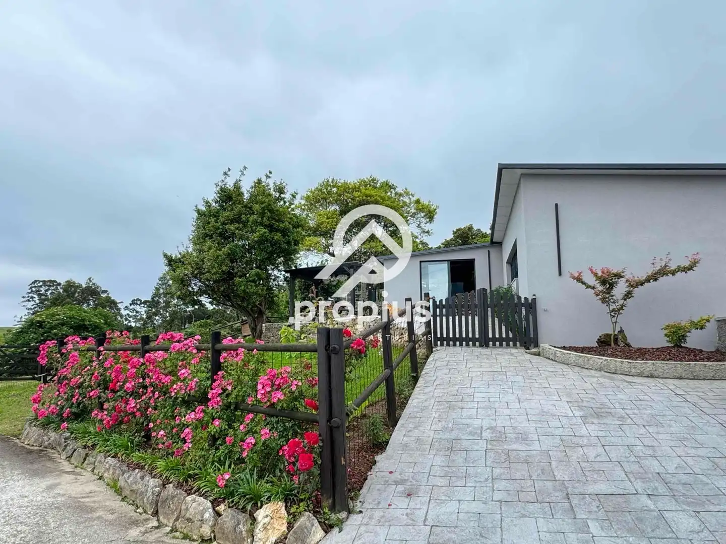 Vista exterior de Casa o chalet en venta en Ribadesella con Calefacción, Jardín privado y Terraza