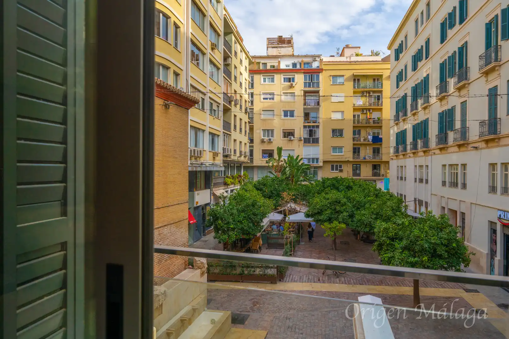Vista exterior de Pis de lloguer en Málaga amb Aire condicionat, Calefacció i Moblat