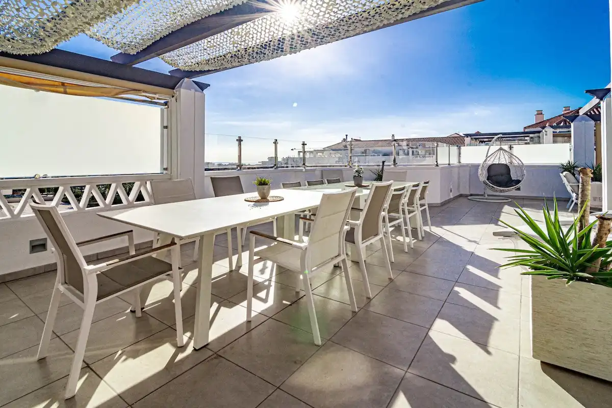 Terrassa de Àtic de lloguer en Marbella amb Aire condicionat, Calefacció i Terrassa
