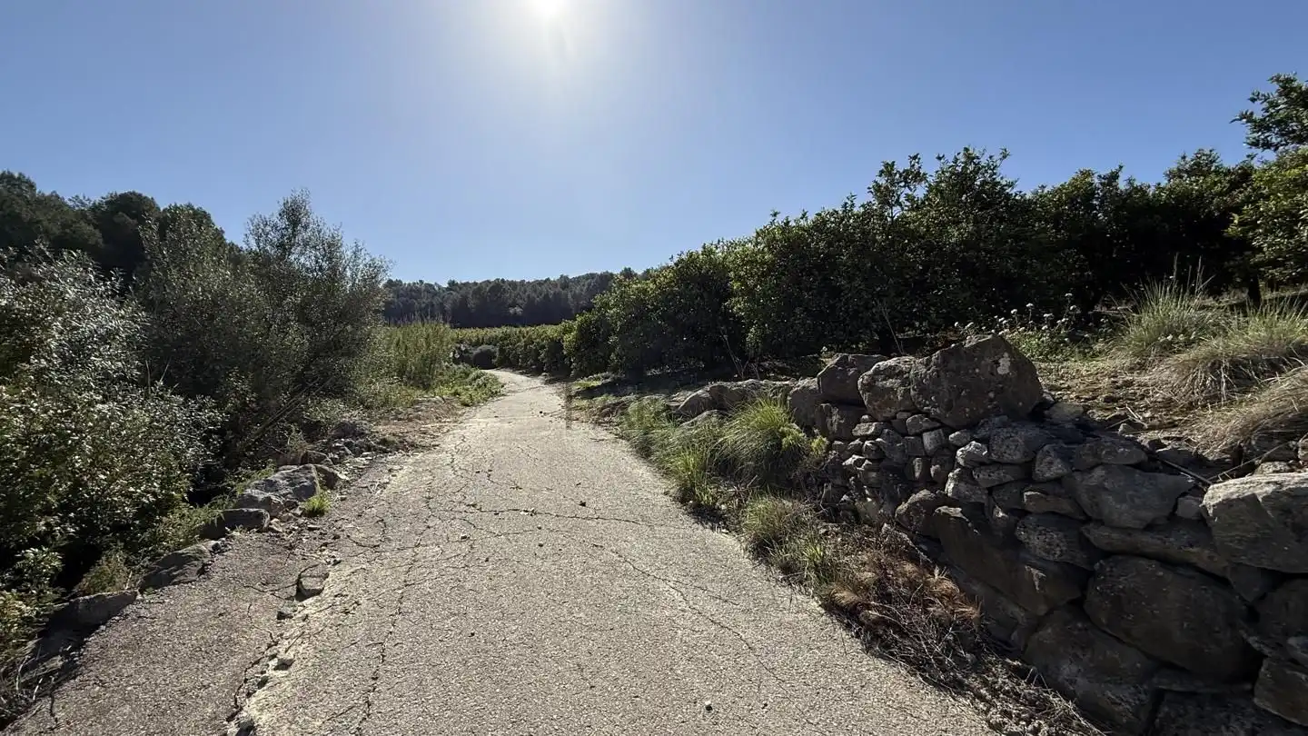 Vista exterior de Finca rústica en venta en La Llosa de Ranes con Terraza, Trastero y Piscina