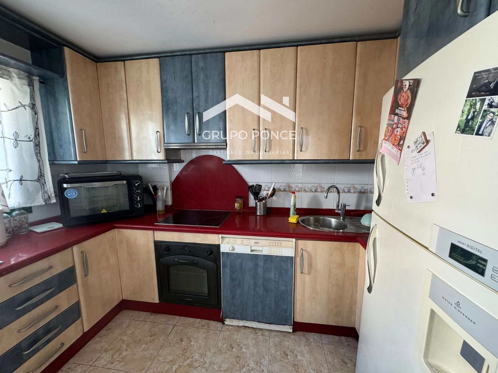 Cocina de Casa adosada en venta en Jerez de la Frontera con Aire acondicionado y Jardín privado