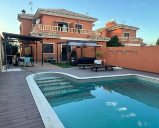 Swimming pool of House or chalet for sale in Orihuela  with Air Conditioner, Heating and Private garden