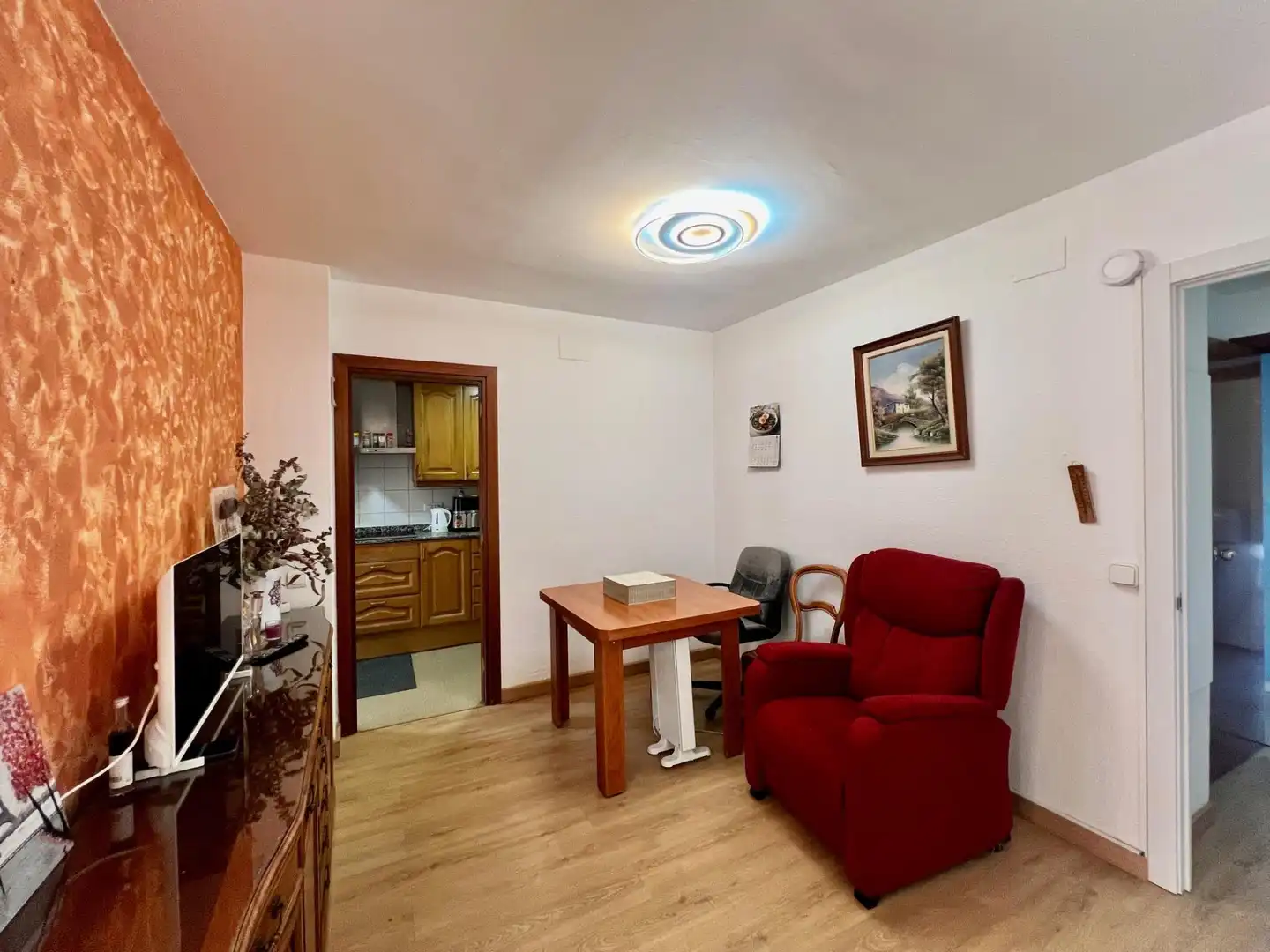 Sala de estar de Piso en venta en Sabadell con Aire acondicionado, Trastero y Balcón