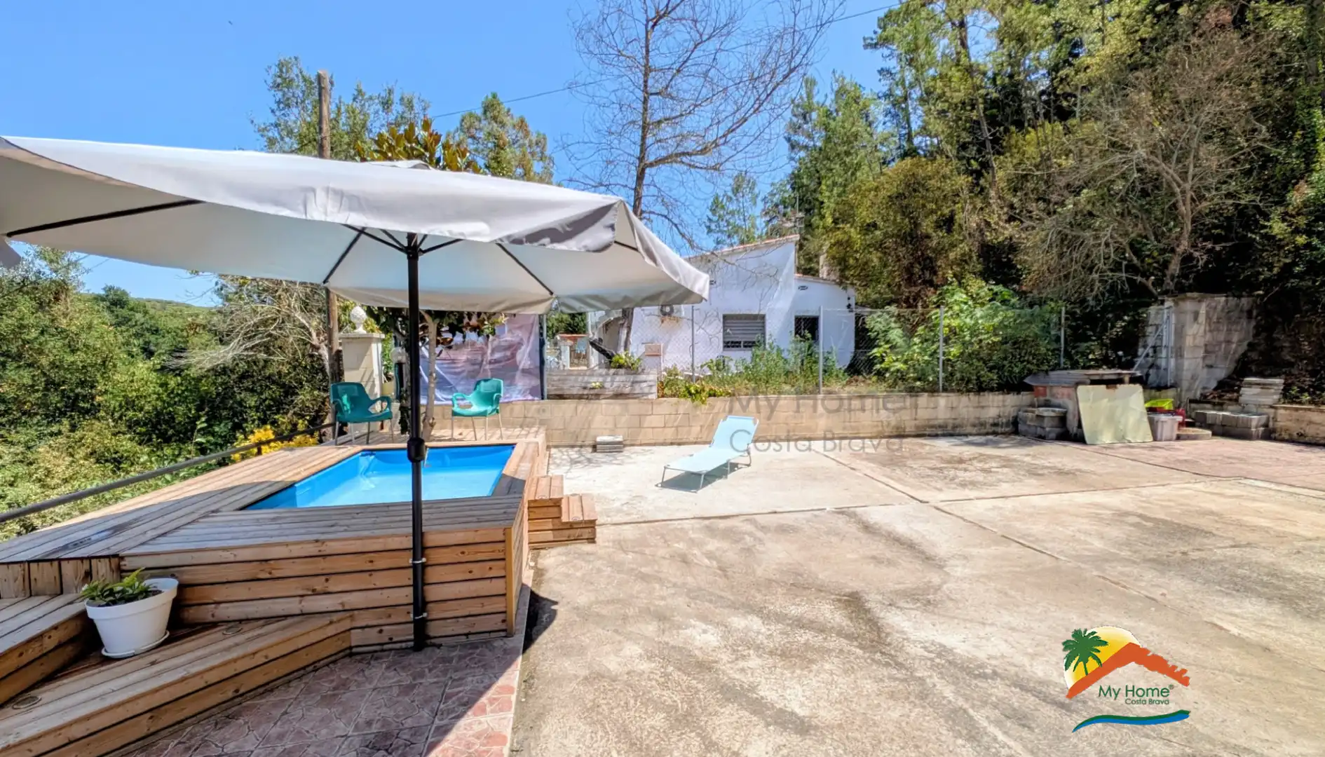 Piscina de Casa o chalet en venta en Vidreres con Calefacción, Jardín privado y Trastero
