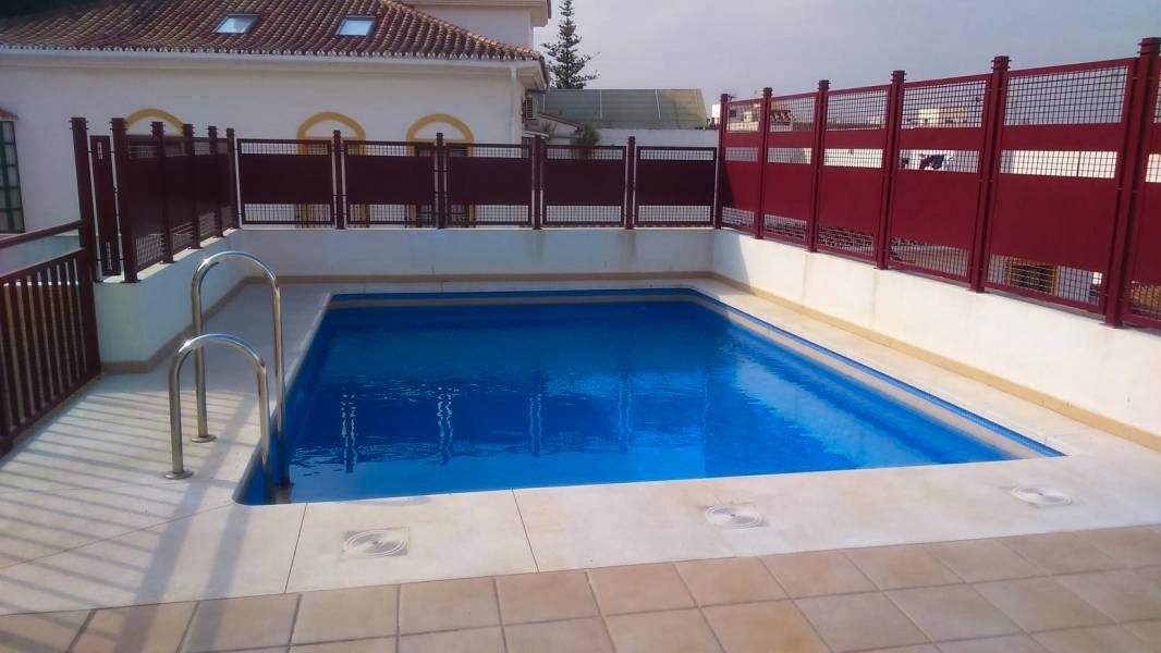 Piscina de Apartament de lloguer en Málaga Capital amb Aire condicionat, Moblat i Forn