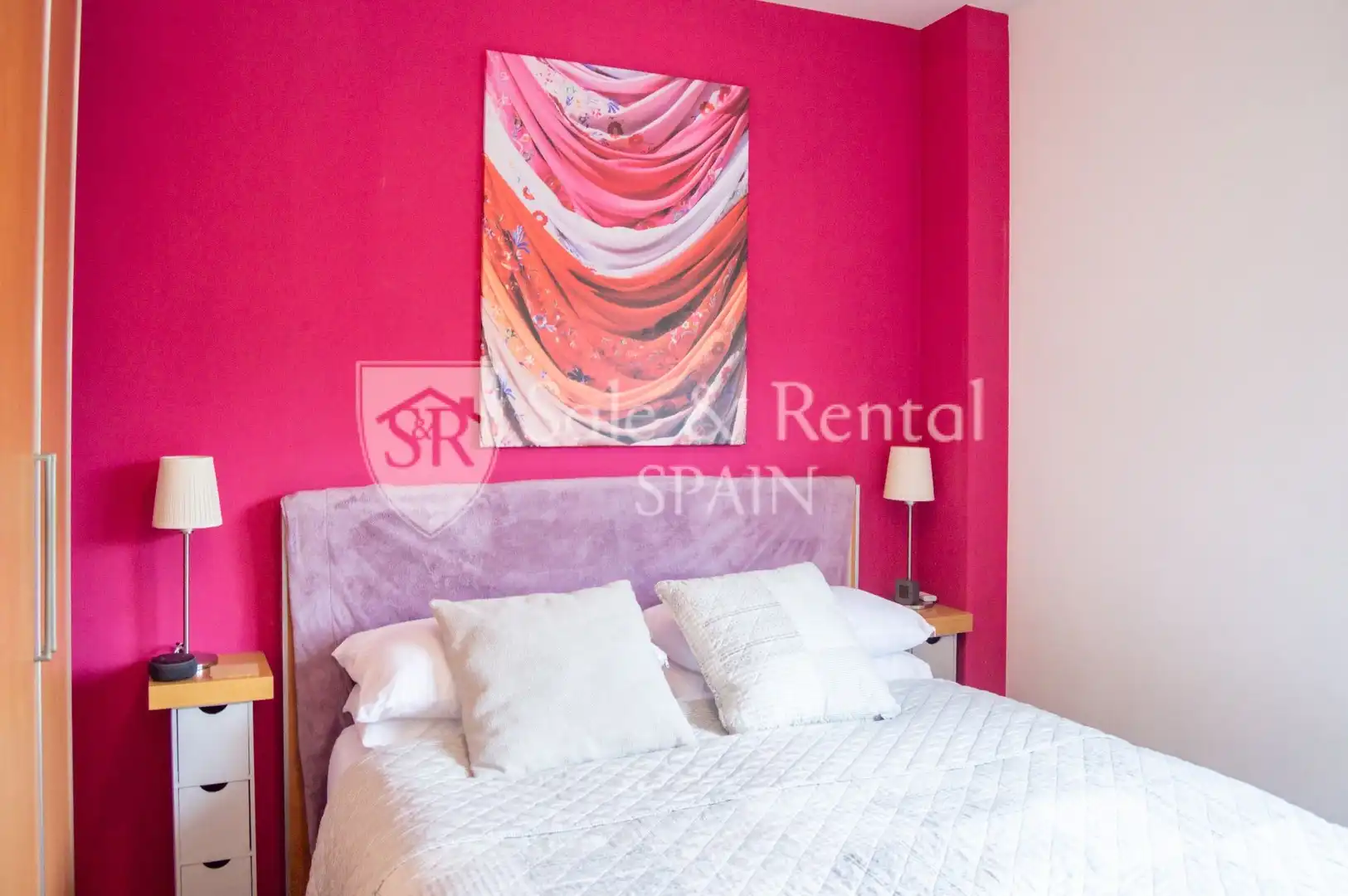 Schlafzimmer von Wohnung zum Verkauf in Tossa de Mar mit Klimaanlage, Heizung und Terrasse