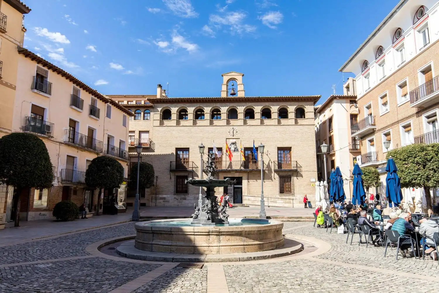 Vista exterior de Ático en venta en Borja con Calefacción, Parquet y Terraza