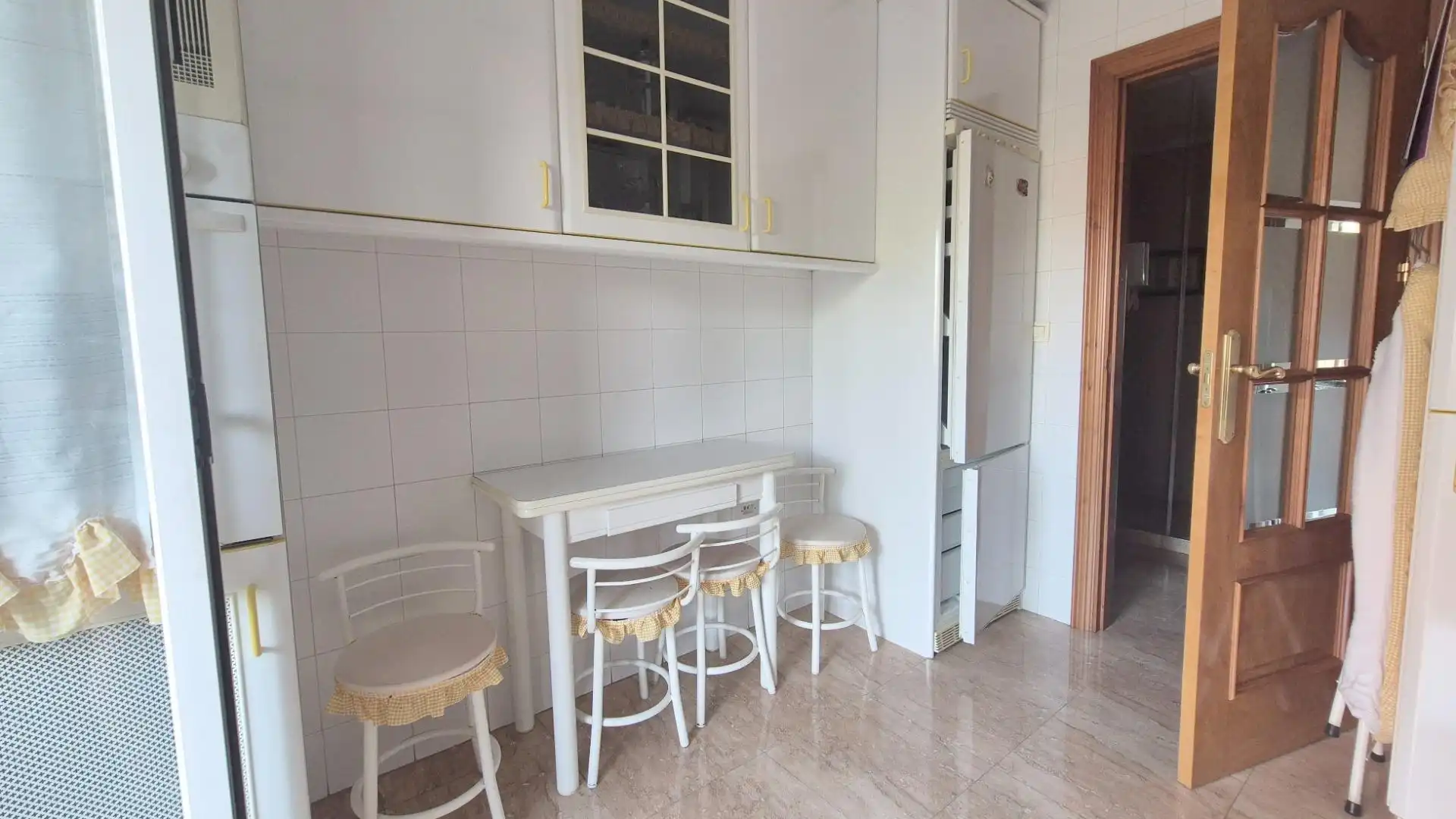 Kitchen of Flat for sale in Salamanca  with Heating and Balcony