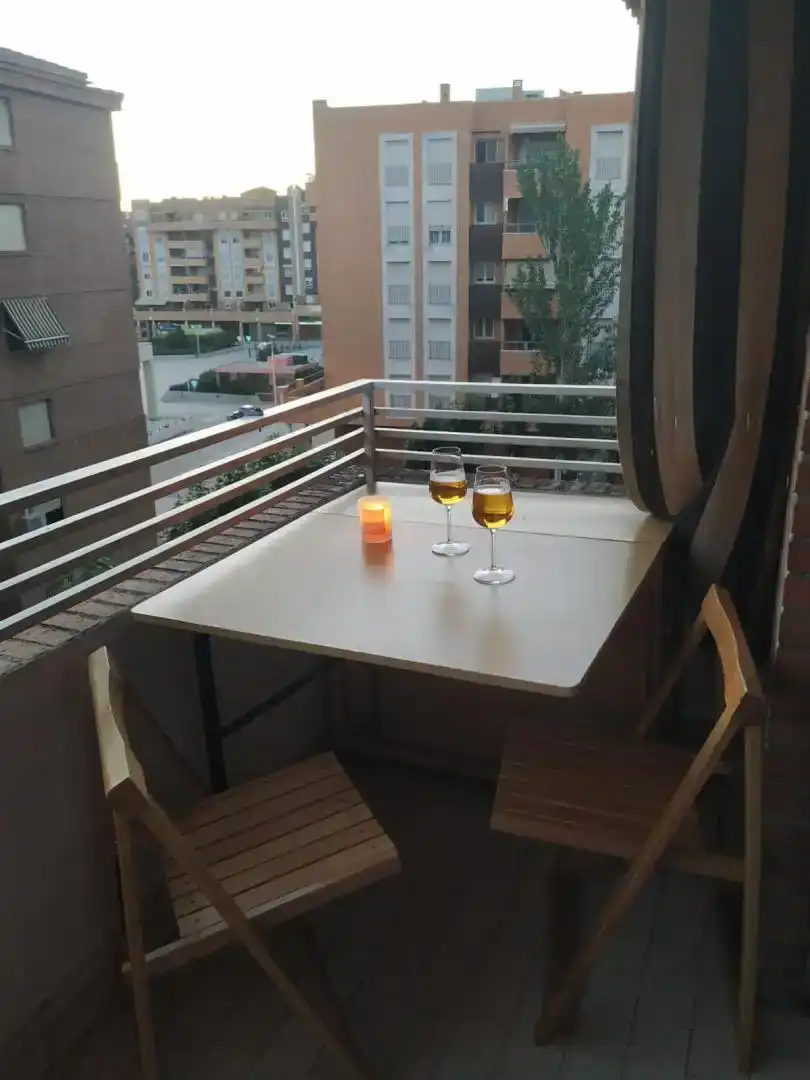 Balcony of Flat for rent in Beiro