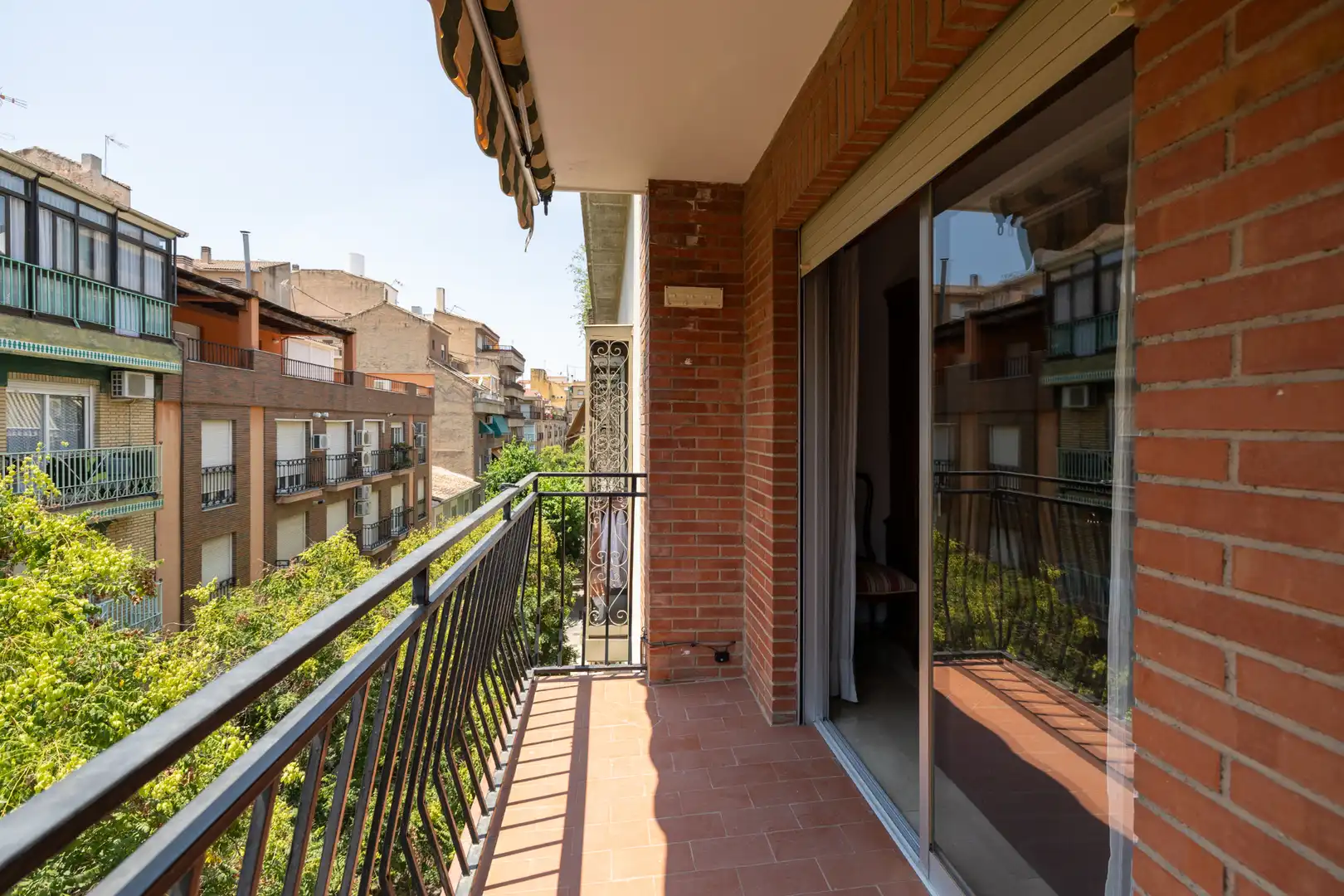 Terraza de Piso de alquiler en Granada con Aire acondicionado, Calefacción y Terraza