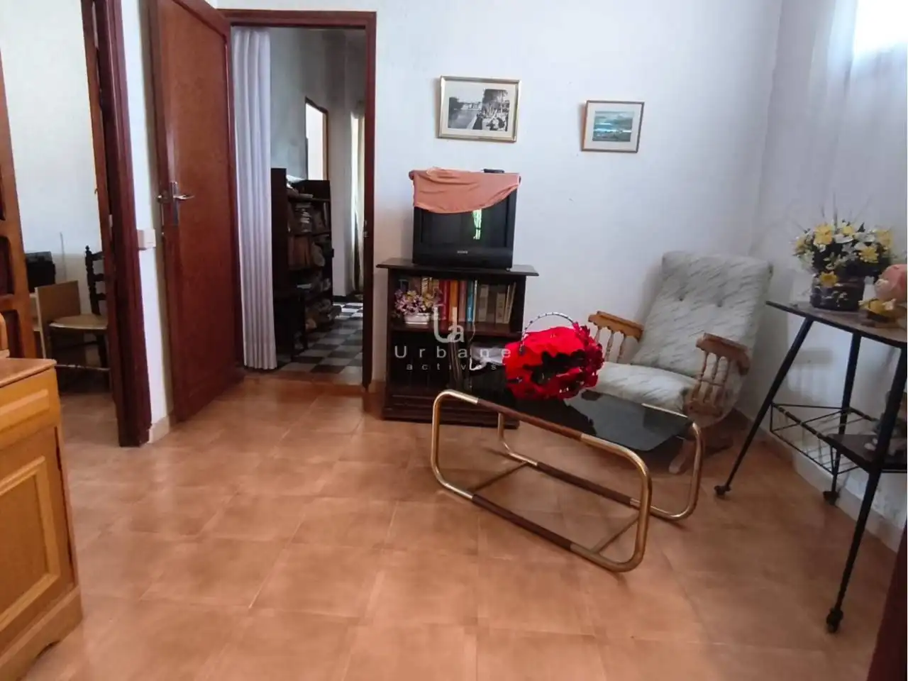 Sala de estar de Finca rústica en venta en Murcia con Terraza