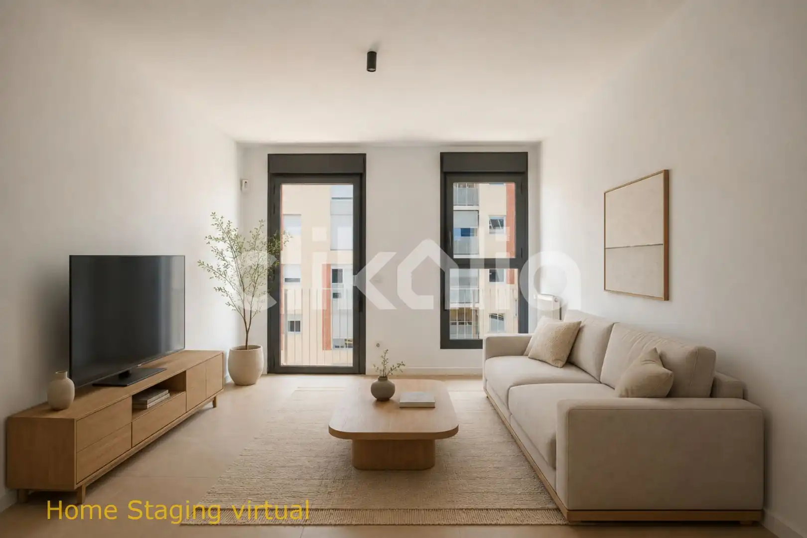 Sala d'estar de Pis en venda en Tres Cantos amb Calefacció, Terrassa i Traster