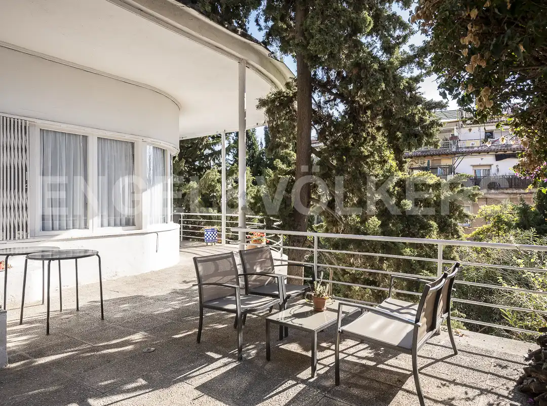Terrassa de Casa o xalet en venda en Barcelona amb Calefacció, Jardí privat i Terrassa