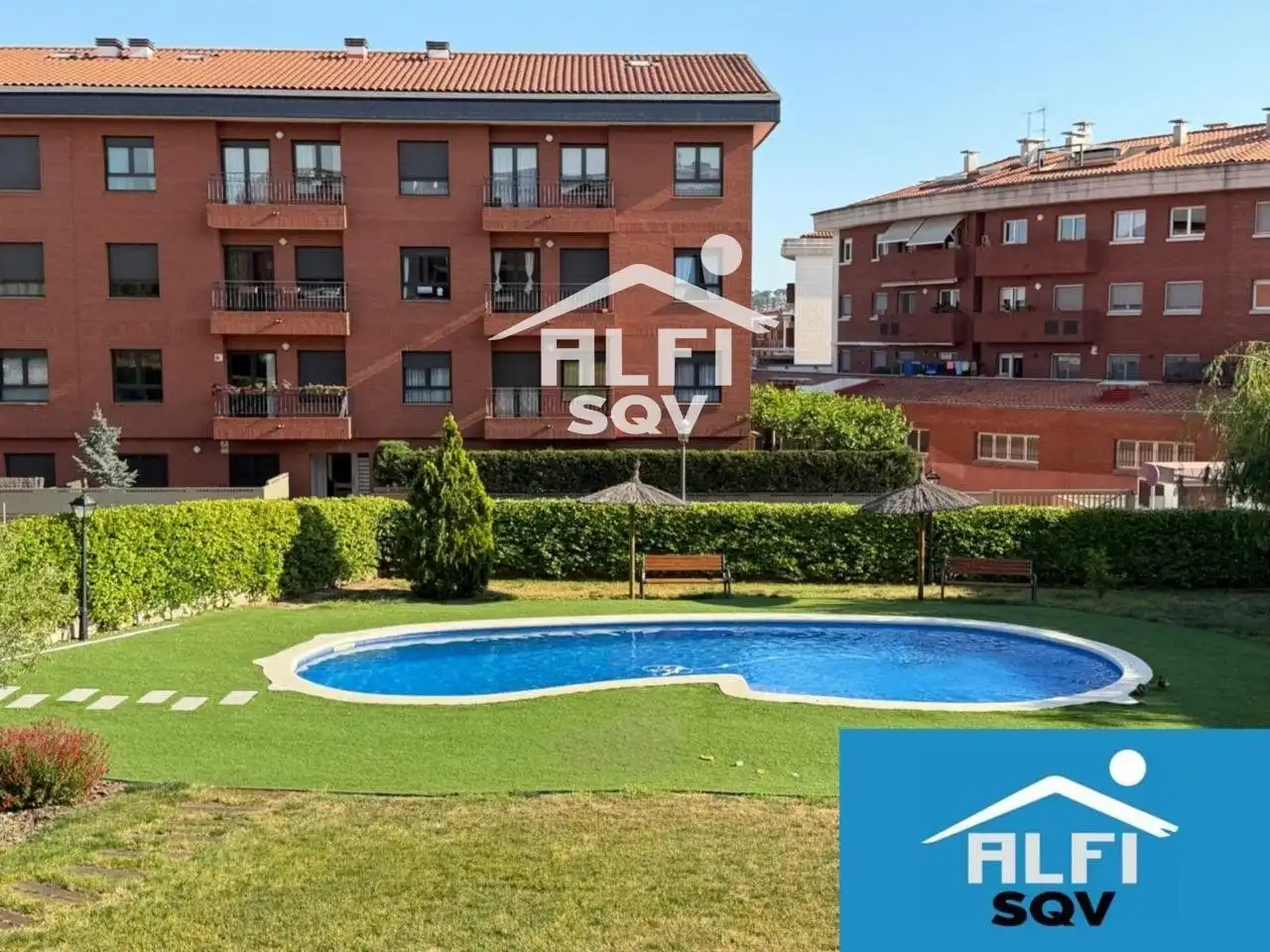 Vista exterior de Pis en venda en Sant Quirze del Vallès amb Aire condicionat, Calefacció i Terrassa