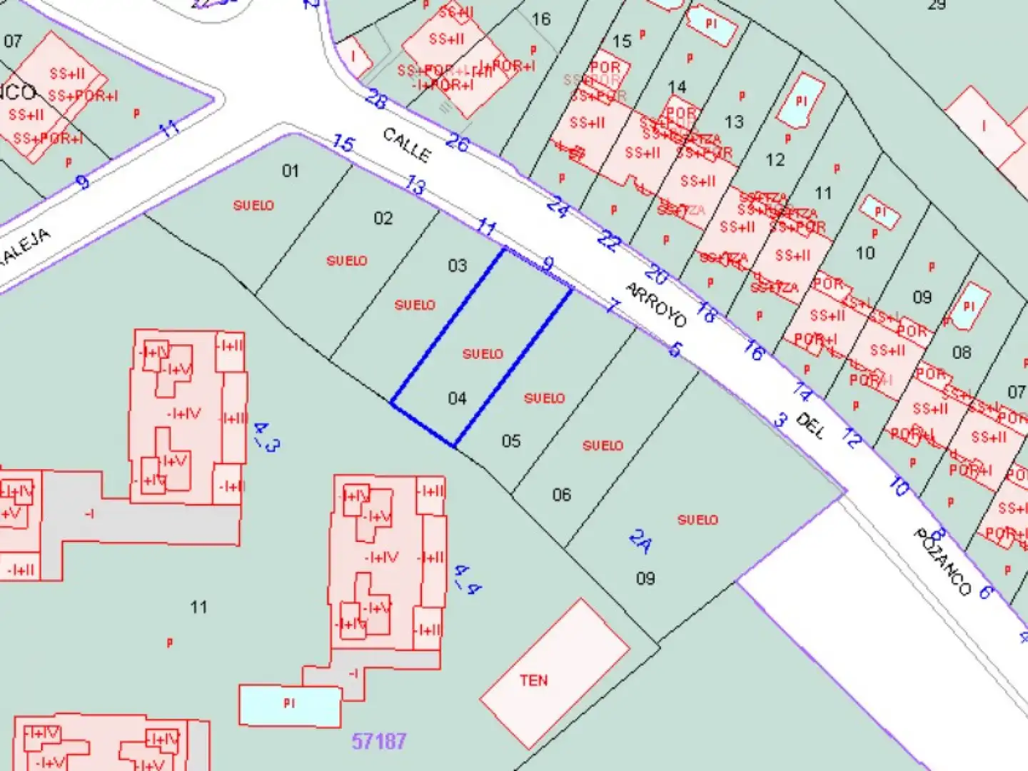 Lands and plots for sale in Arroyo del Pozanco