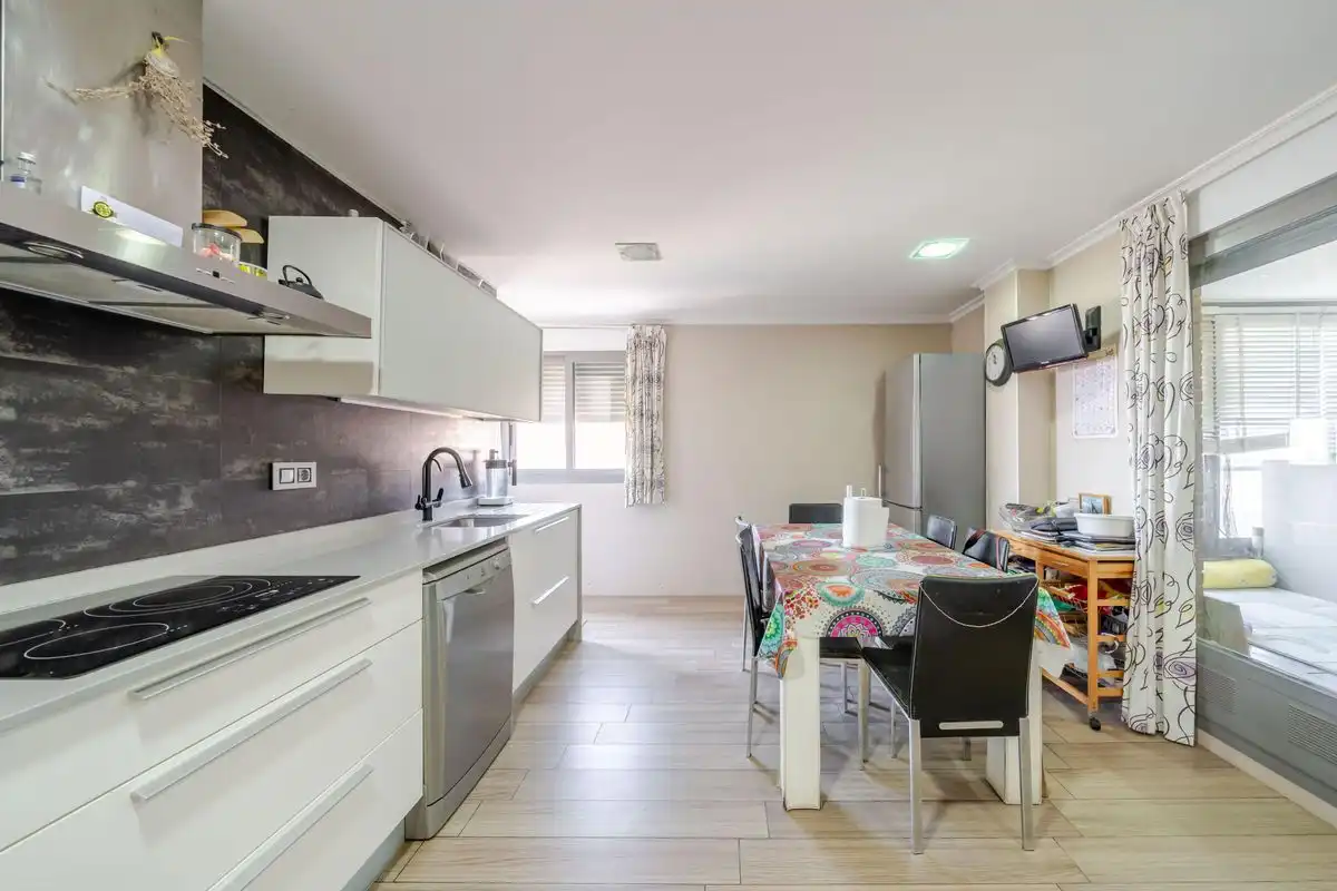 Cuina de Dúplex en venda en Santa Pola amb Aire condicionat, Calefacció i Traster