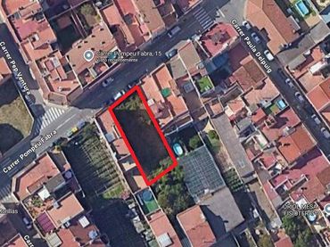 Terreno residencial en venta en Carrer Pompeu Fabra 14