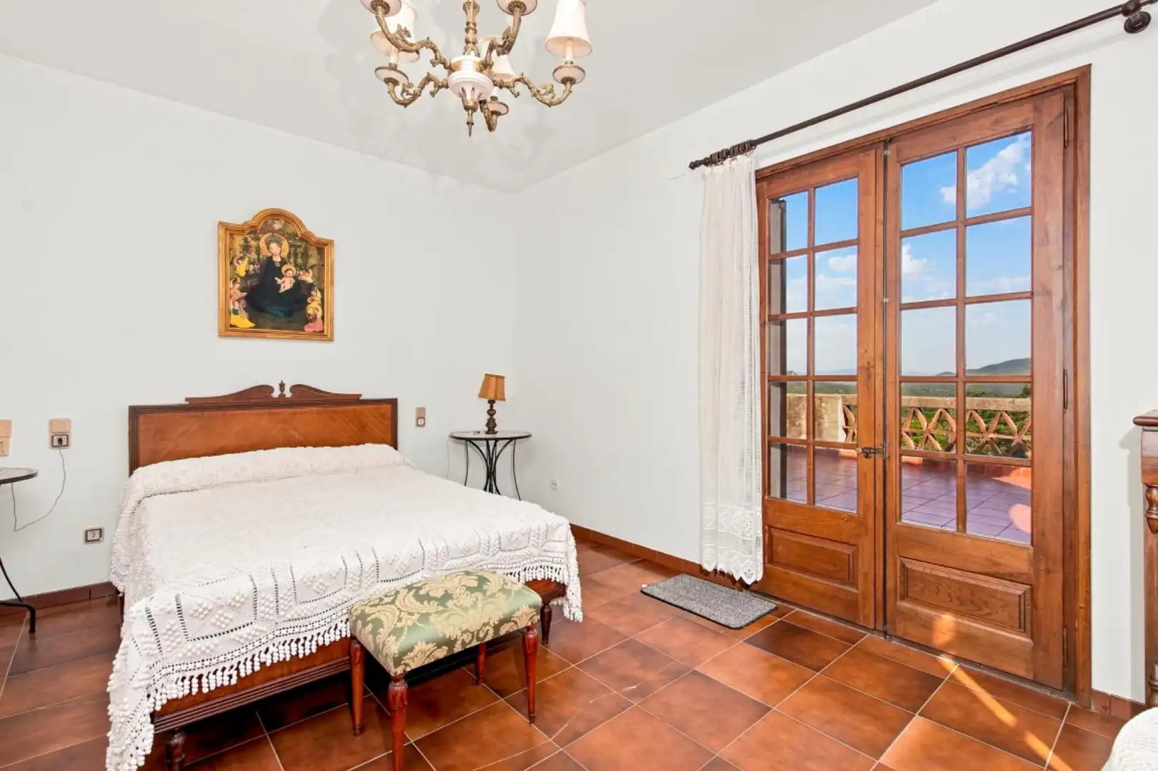Bedroom of Houses for sale in Darnius  with Private garden, Storage room and Balcony