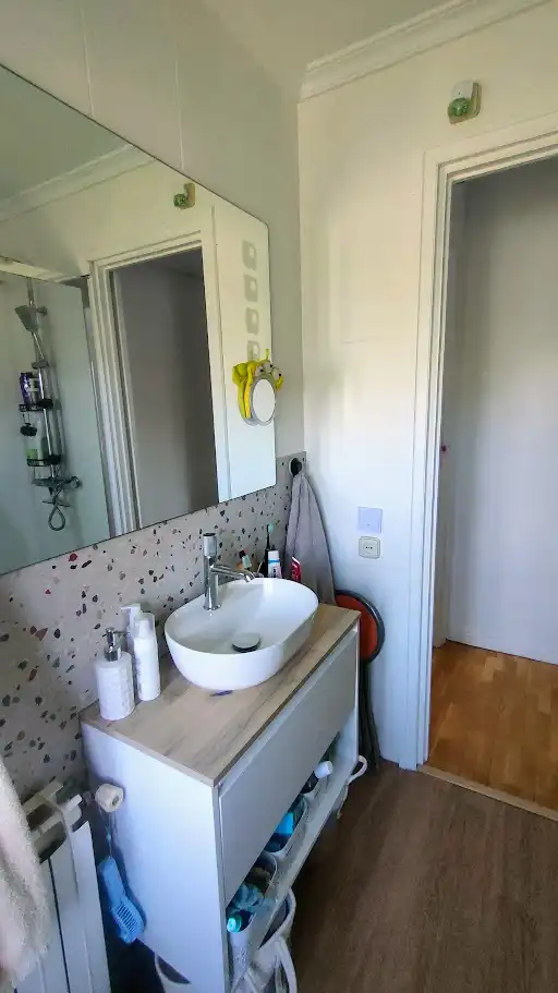 Badezimmer von Wohnung zum Verkauf in Coslada mit Klimaanlage, Heizung und Parkett