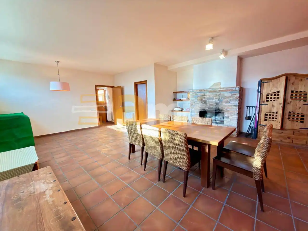 Dining room of Houses for sale in Terrassa  with Heating, Private garden and Parquet flooring