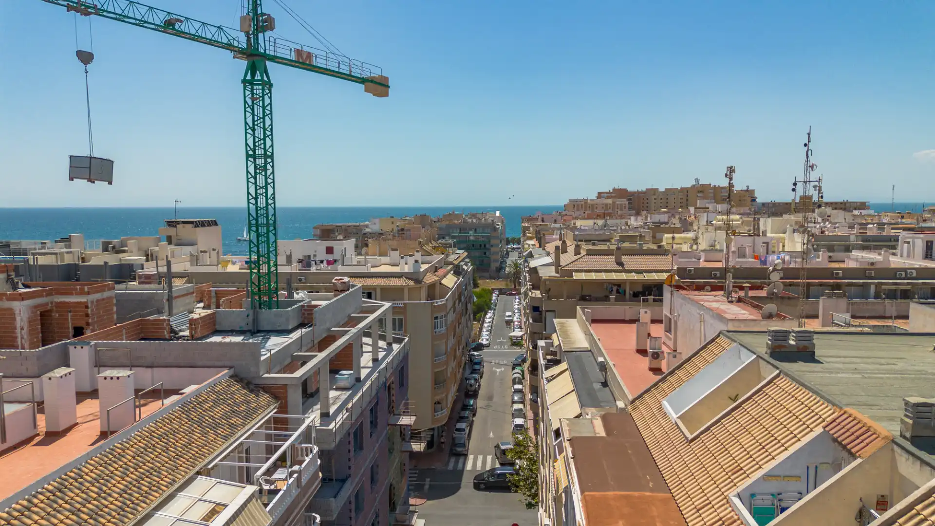 Vista exterior de Dúplex en venda en Torrevieja amb Aire condicionat, Calefacció i Parquet