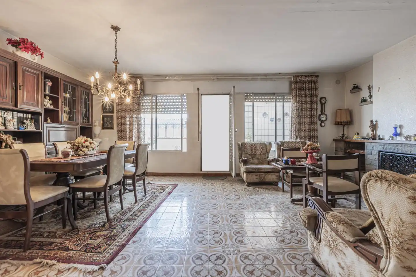 Living room of Flat for sale in Terrassa  with Terrace and Balcony