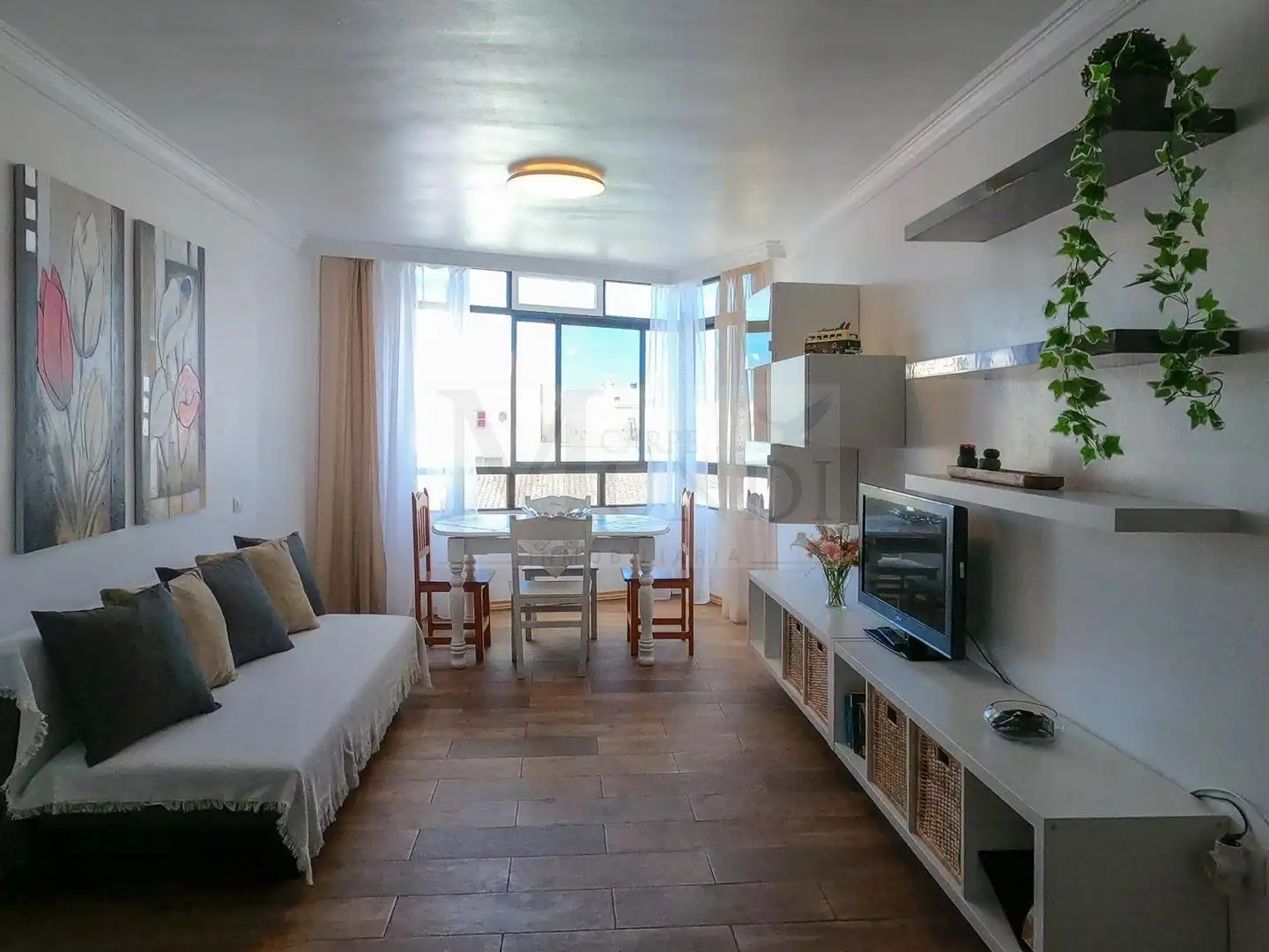 Dormitori de Apartament en venda en La Oliva amb Terrassa i Moblat