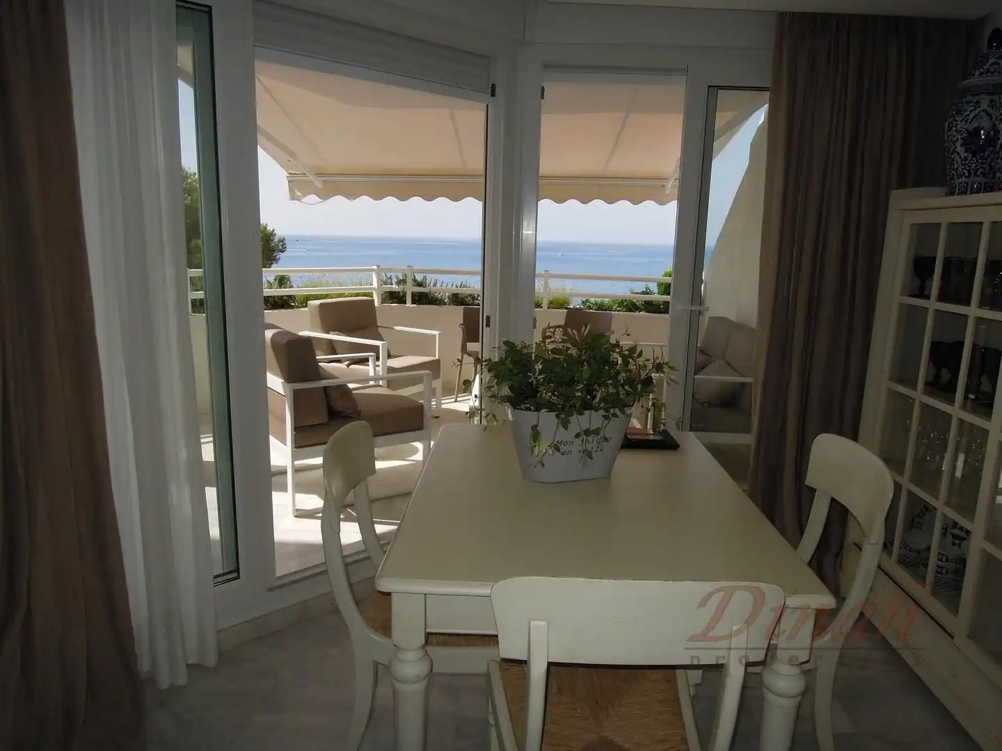 Esszimmer von Wohnungen zur Miete in Altea mit Klimaanlage, Heizung und Möbliert