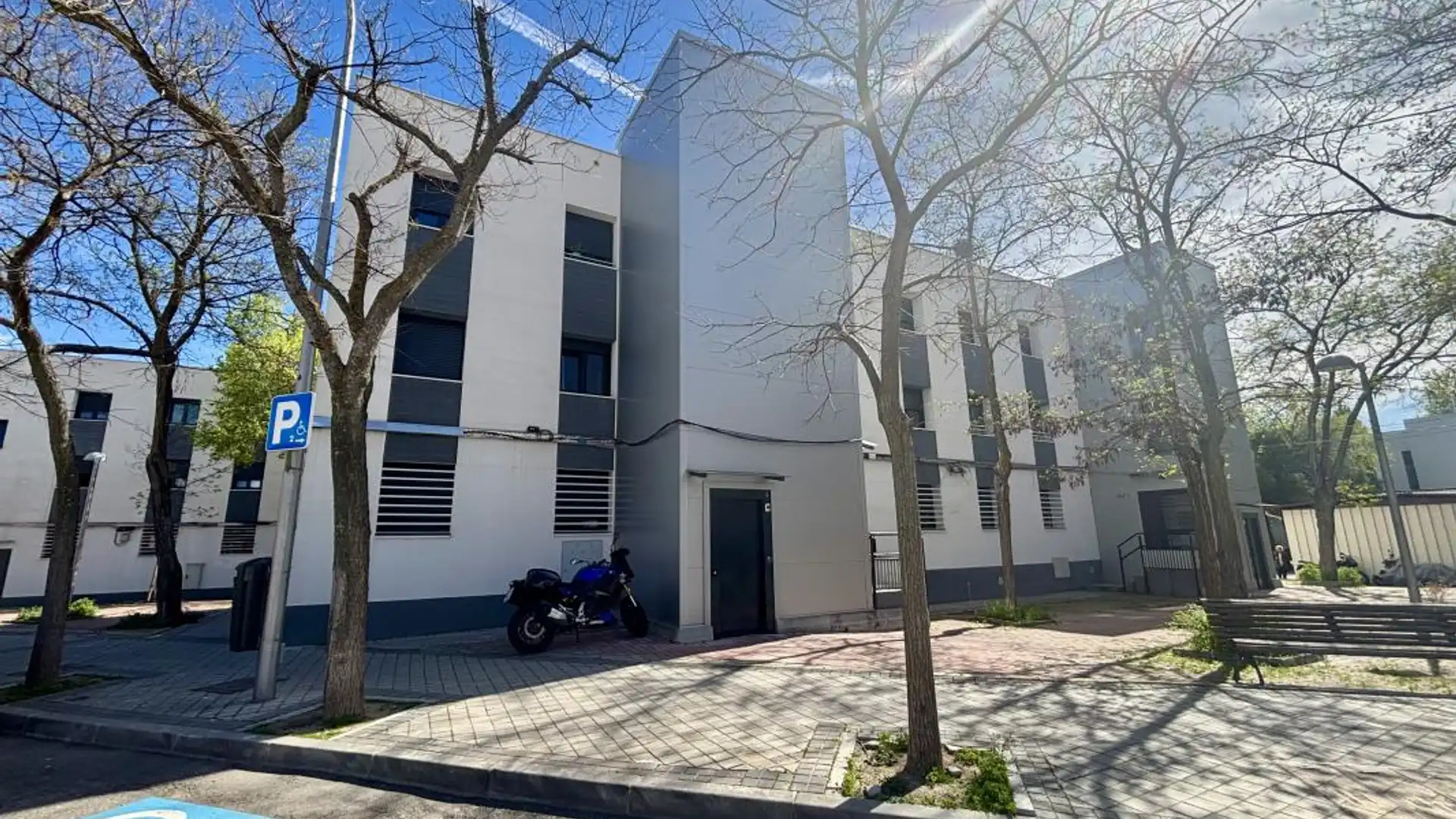 Exterior view of Flat for sale in  Madrid Capital  with Air Conditioner and Heating