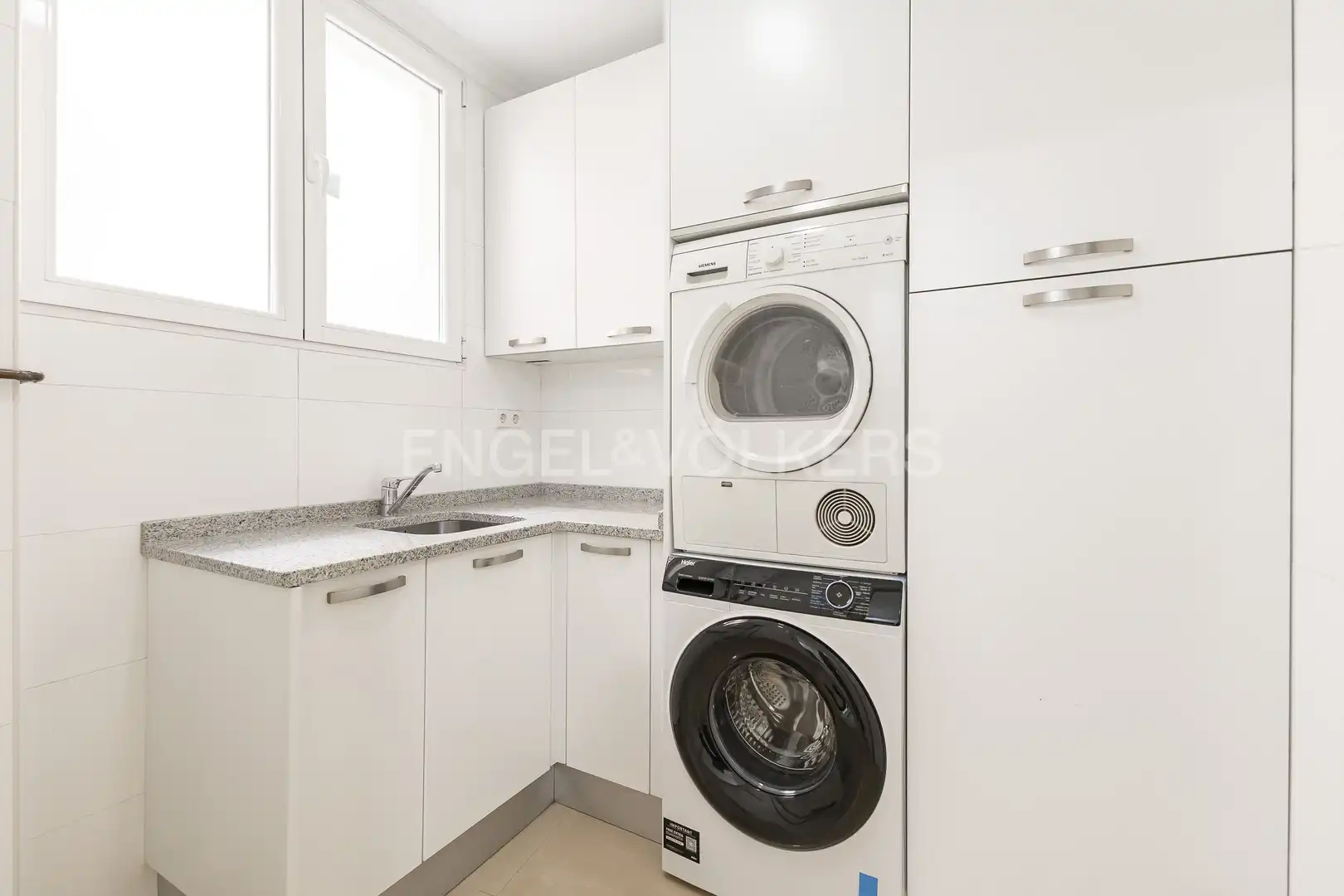 Küche von Wohnung zur Miete in Madrid mit Klimaanlage und Heizung