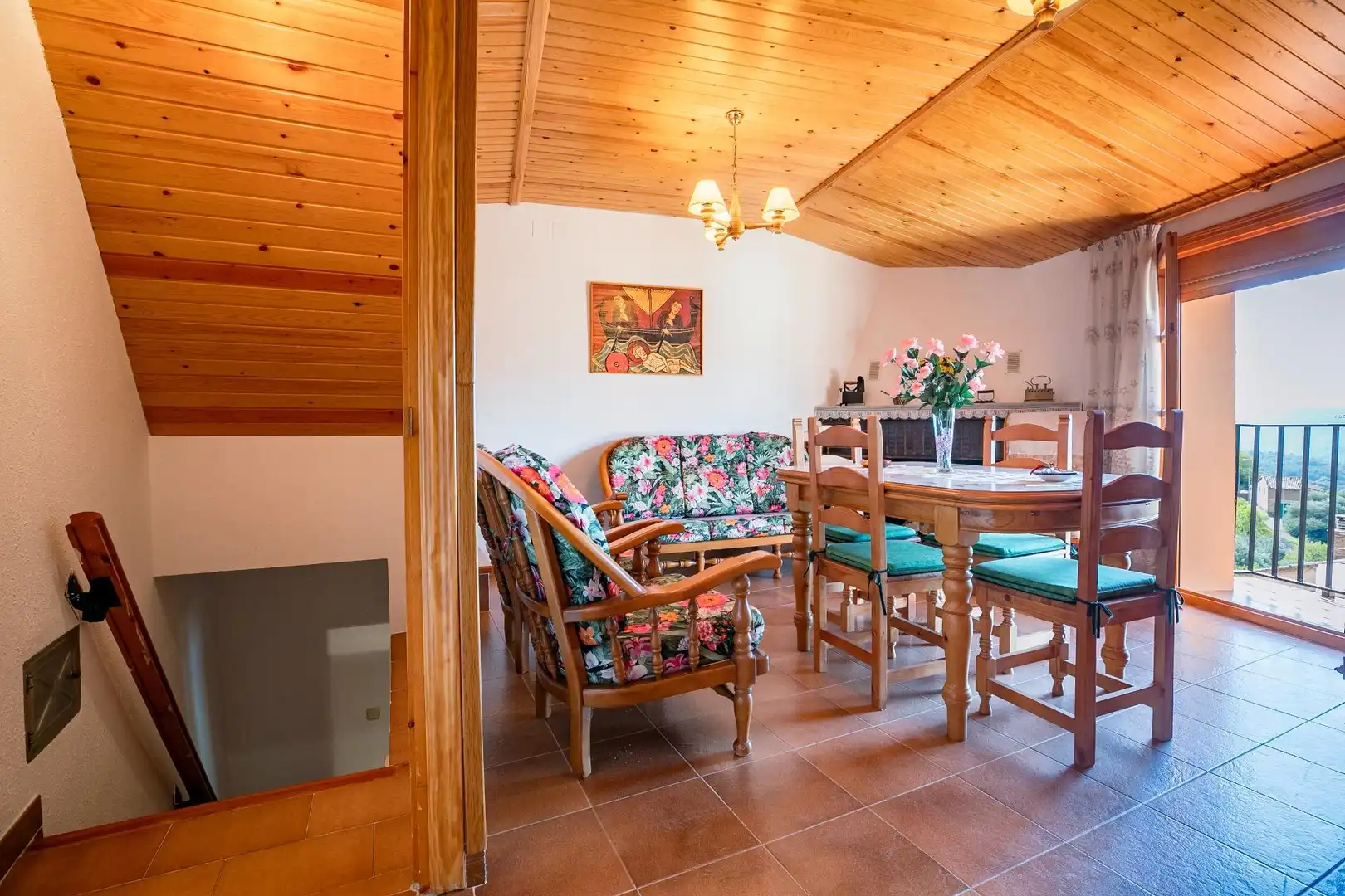 Dining room of Houses for sale in Agüero  with Heating, Terrace and Storage room