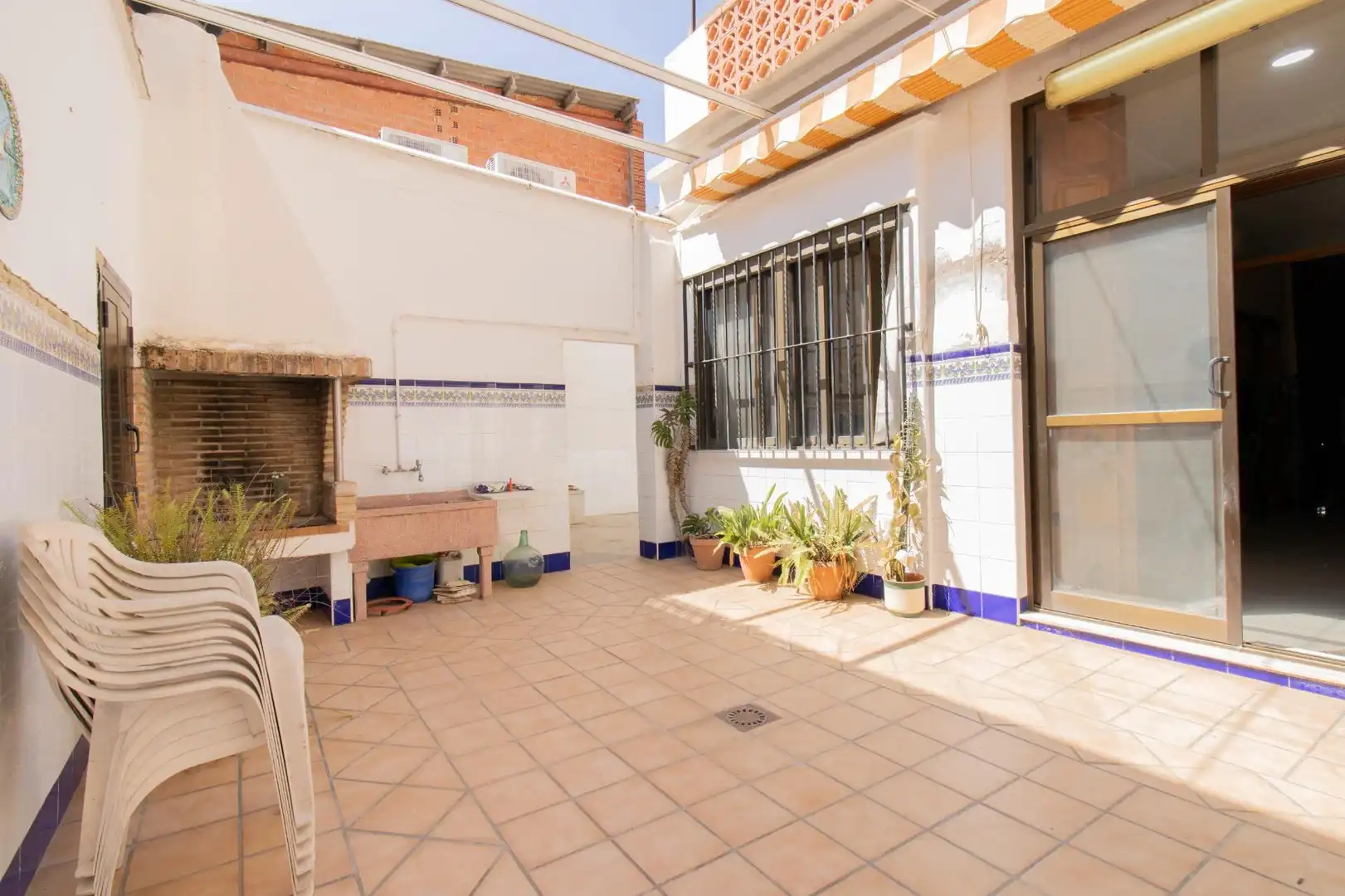 Terrace of Country homes for sale in Rafelbuñol / Rafelbunyol  with Air Conditioner, Terrace and Furnished