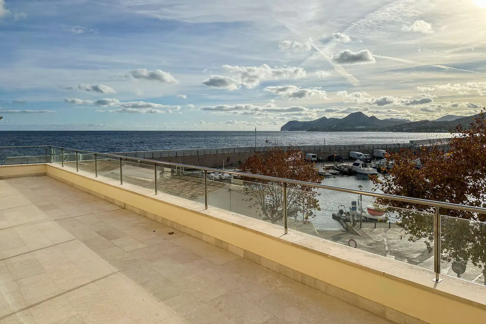 Terrasse von Wohnung zur Miete in Capdepera mit Klimaanlage, Terrasse und Möbliert