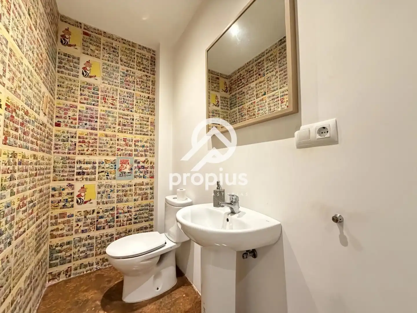 Baño de Casa o chalet en venta en Cangas de Onís con Calefacción, Terraza y Trastero