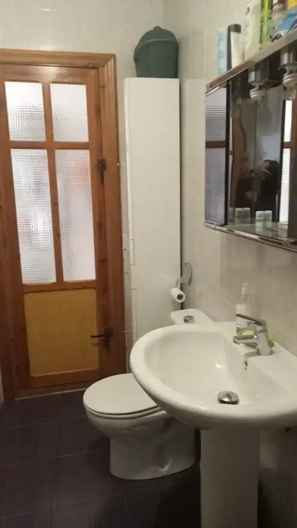 Bathroom of Flat for sale in Alpera  with Parquet flooring