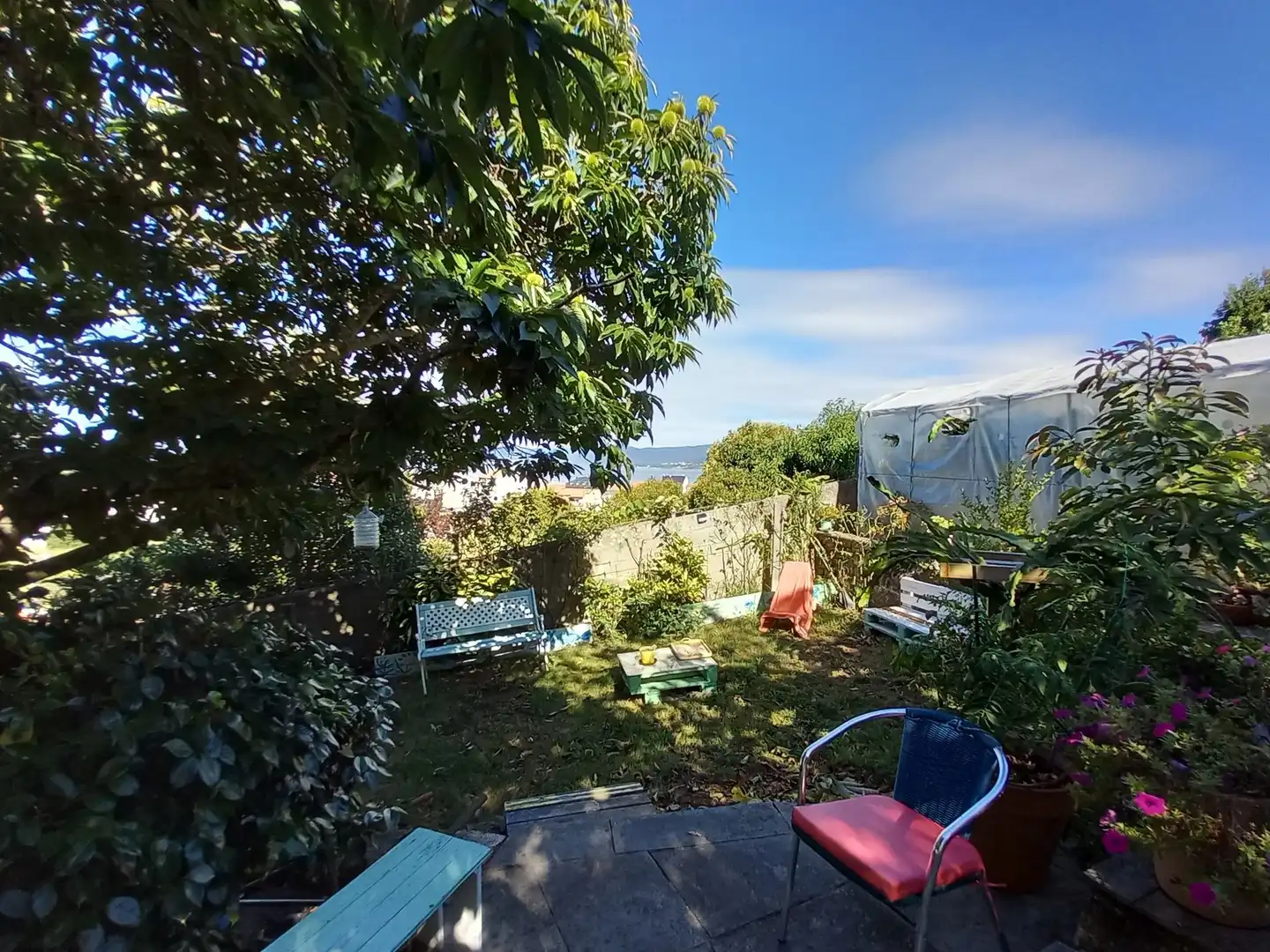 Garden of Flat for sale in Porto do Son  with Terrace, Storage room and Furnished