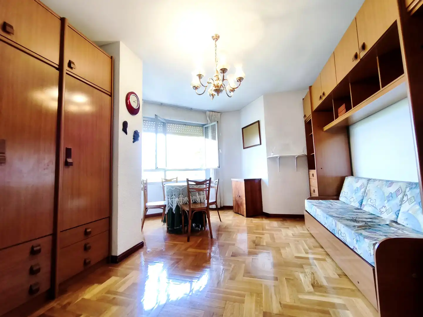 Bedroom of Flat for sale in  Logroño  with Heating, Parquet flooring and Terrace