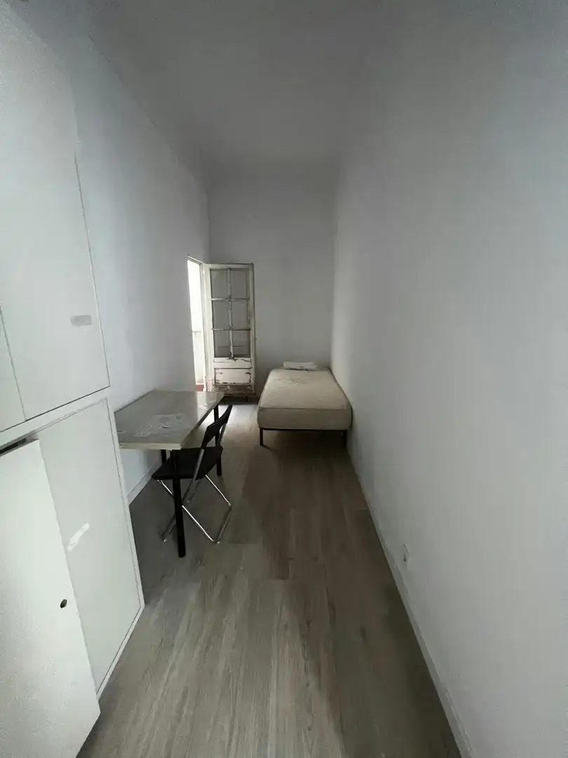 Schlafzimmer von Wohnung zur untervermieten in Barcelona mit Heizung, Möbliert und Waschmaschine