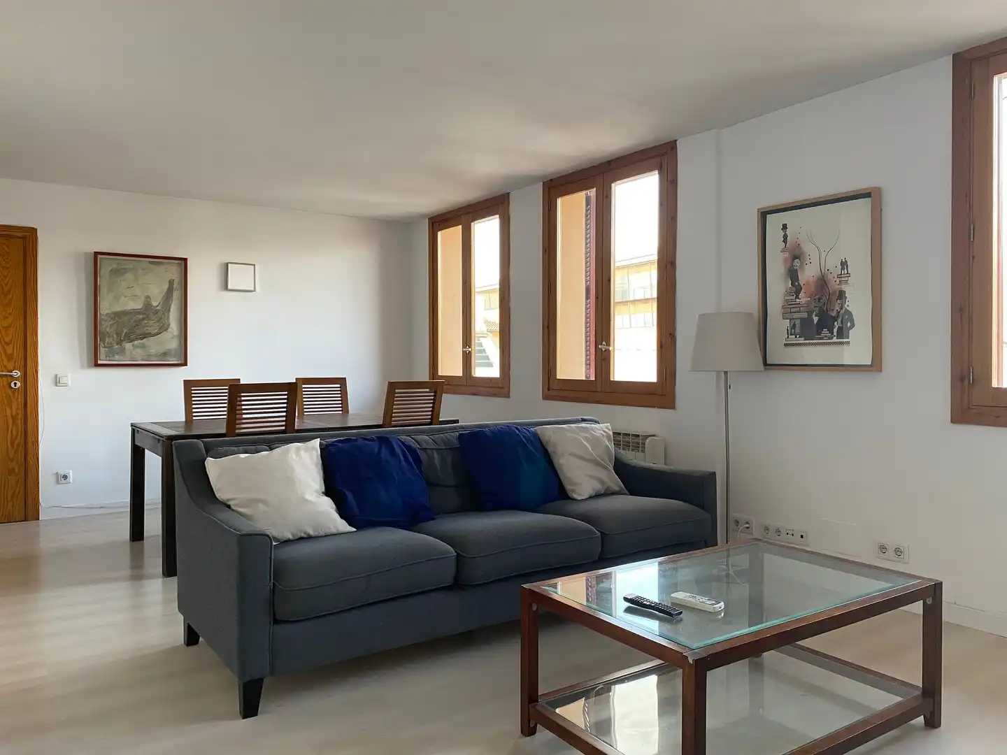 Sala d'estar de Apartament de lloguer en  Palma de Mallorca