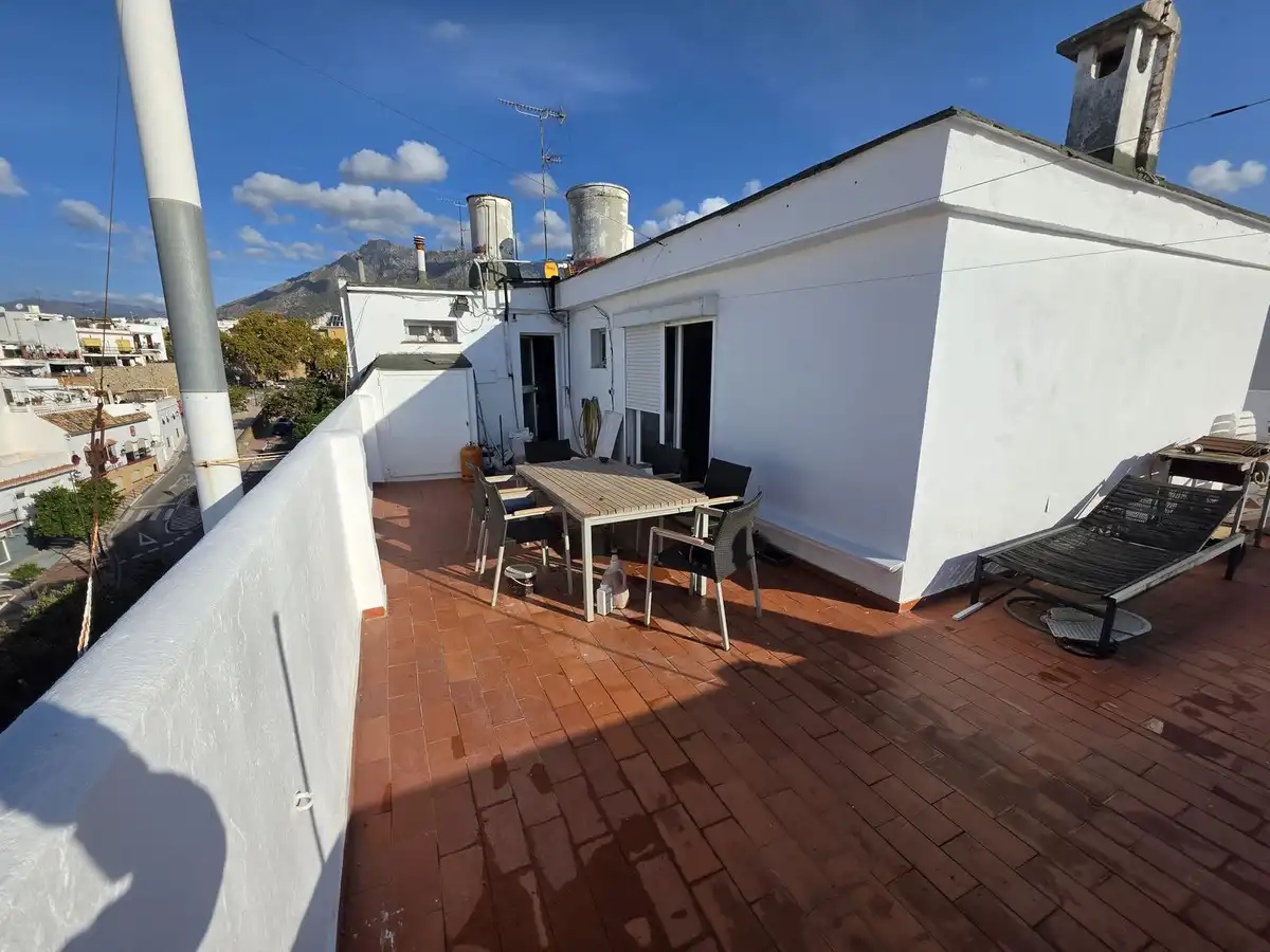 Terraza de Ático en venta en Marbella Centro