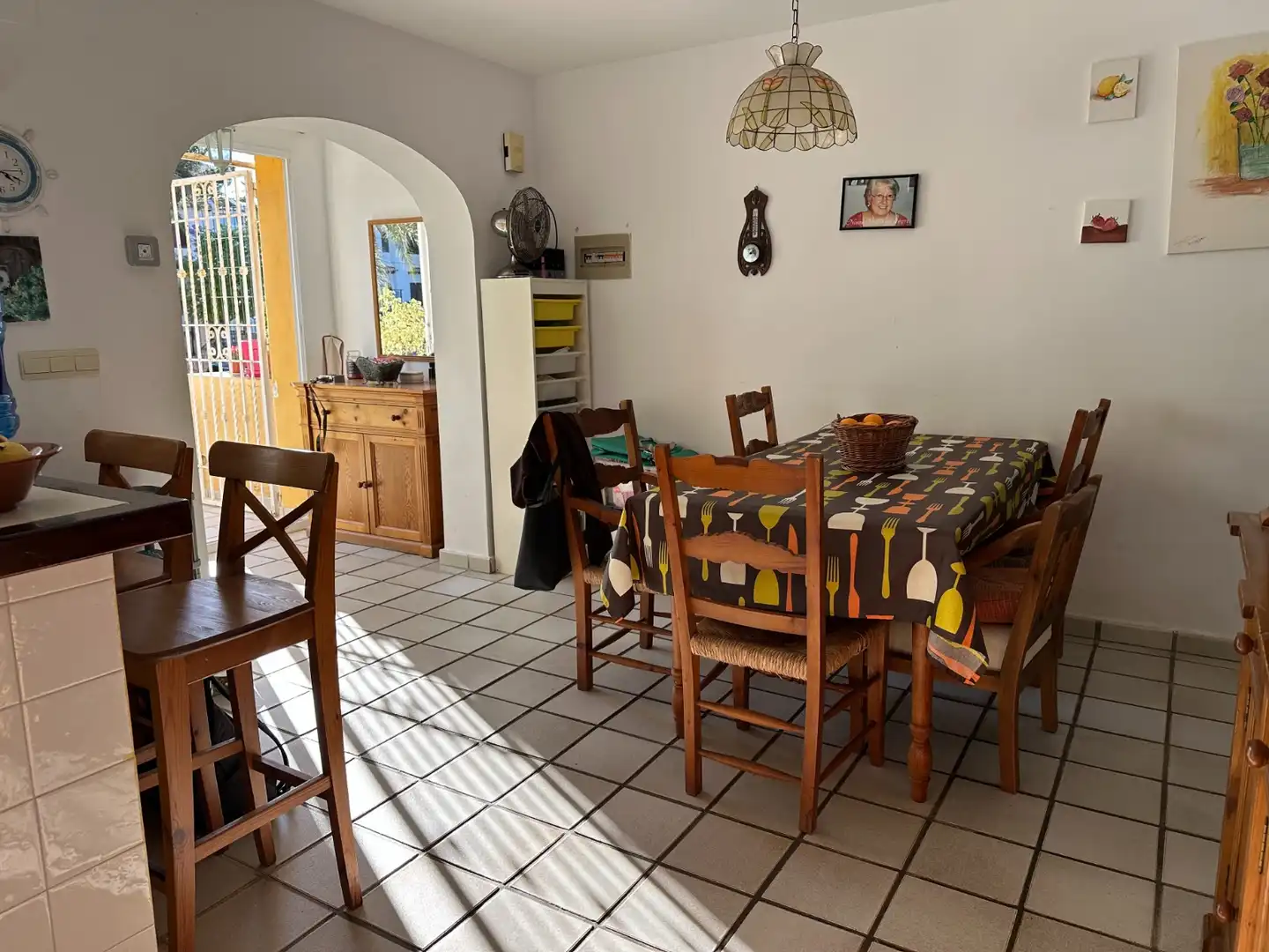 Esszimmer von Einfamilien-Reihenhaus zum Verkauf in Orihuela mit Terrasse, Abstellraum und Schwimmbad