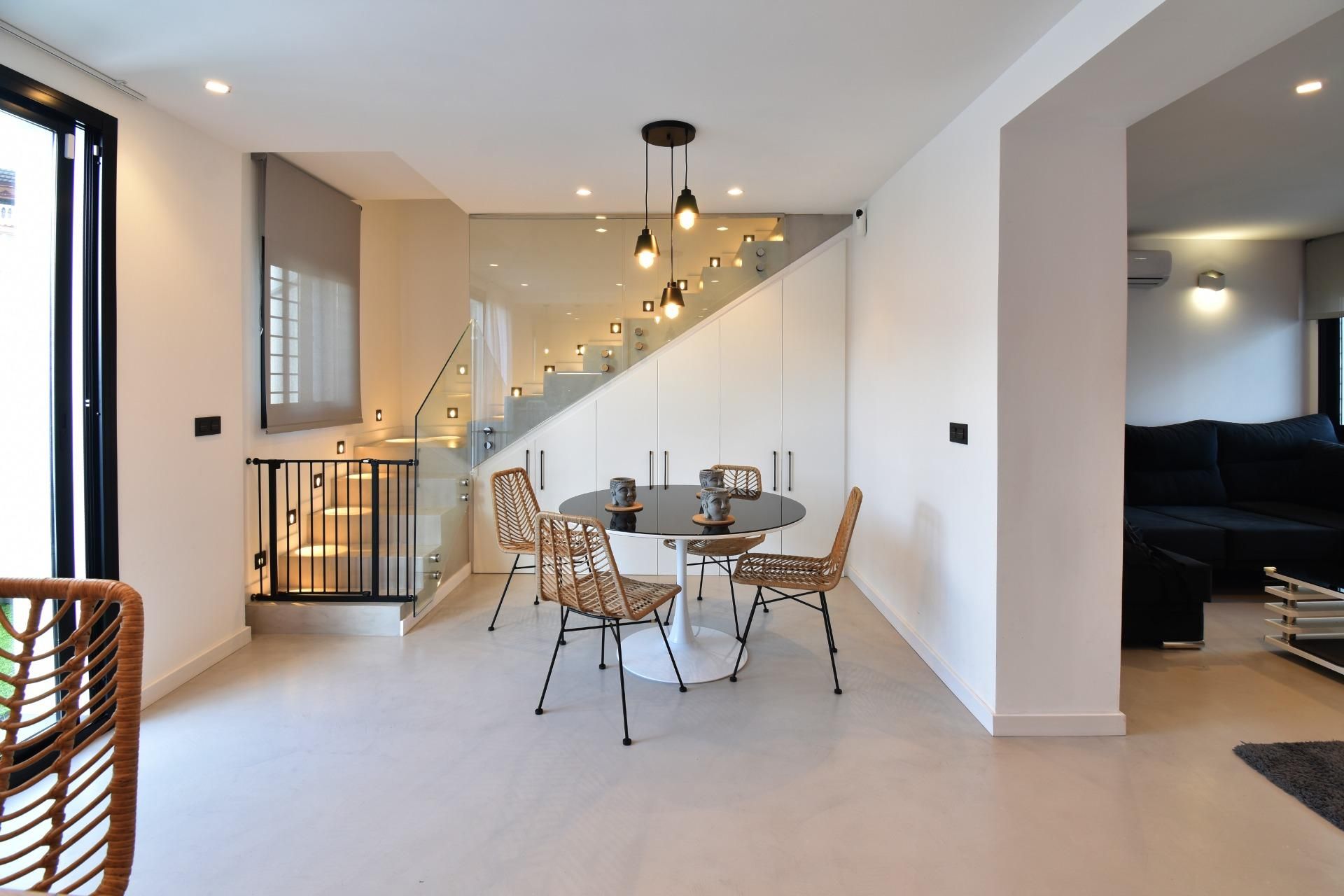 Dining room of Single-family semi-detached for sale in Málaga Capital  with Terrace and Swimming Pool
