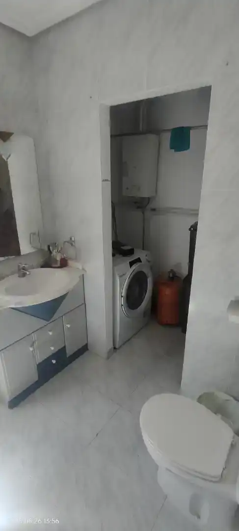 Bany de Finca rústica en venda en Santa Cruz de Mudela amb Jardí privat, Traster i Piscina