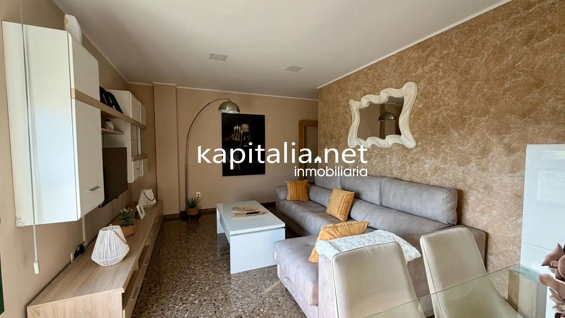 Wohnzimmer von Wohnung zum Verkauf in Xàtiva mit Klimaanlage und Gemeinschaftspool